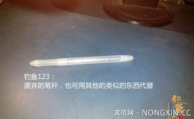 DIY渔具最简单鱼线打结器的自制方法