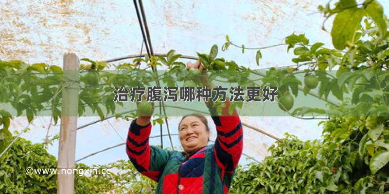 治疗腹泻哪种方法更好